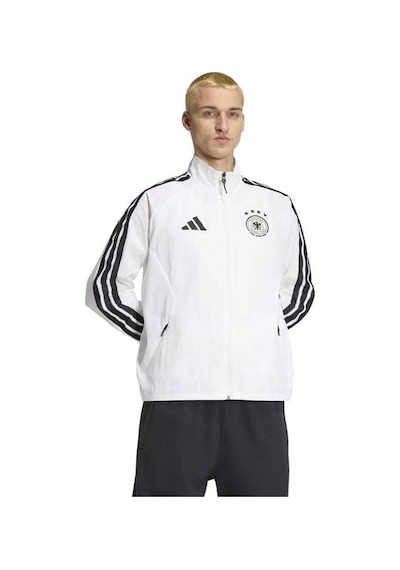 Adidas Almanya Home Anthem Erkek Beyaz Dik Yaka Ceket
