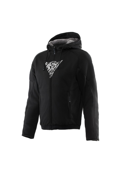 Dainese Daınese Bovısa Safety Hoodıe Full Zıp Black/whıte