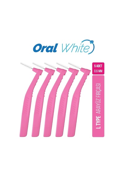 Arayüz Fırçası Pembe 0.6 Mm Cleaning Pro 5 Adet
