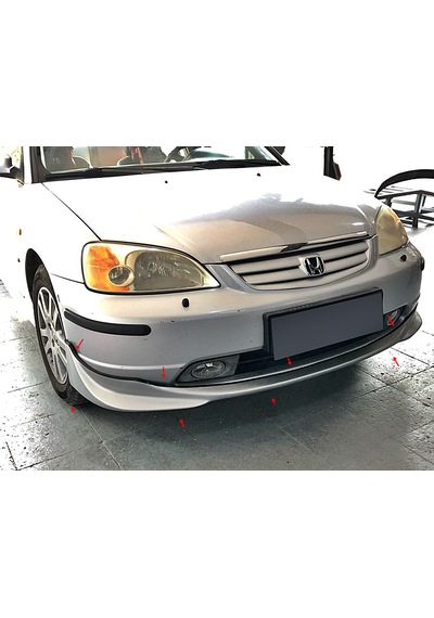 Civic Vtec 1 S2000 Ön Tampon Eki - Plastik - Boyasız