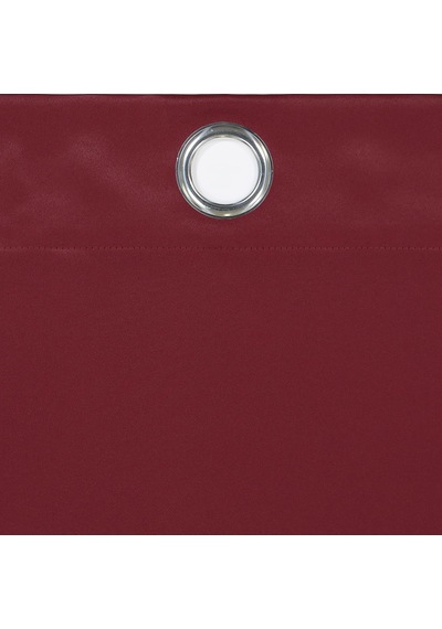 Andover Düz Üçlü Dokuma Termal Karartma Halkalı Yatak Odası İçin Perde 2 Panel , 106,68 Cm X 274,32 Cm, Kırmızı