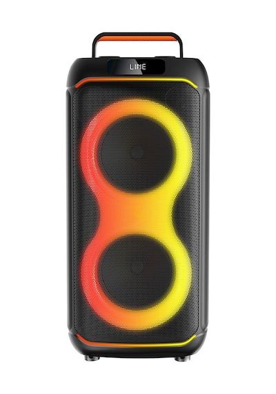 Gd-2608 Dijital Led Göstergeli Fm Radyolu Mikrofonlu Rgb Tws Çift 6.5 İnç Stereo Bass Kablosuz Karaoke Hoparlör