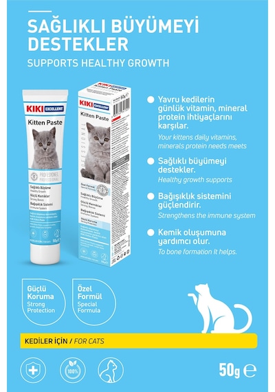 Kiki Excellent Kedi Kitten Paste Macun 50 G