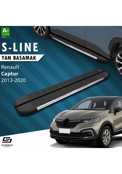 S-dizayn Renault Captur S-line Krom Yan Basamak 173 Cm 2013-2020