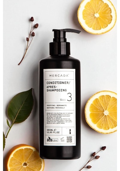 Mercada Siyah No 1 Purifying And Soothing Conditioner 380 Ml Bergamot Ve Patçuli Özlü Saç Kremi