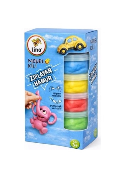 Lino Model Kili Oyun Hamuru 20 Gr X 4 Renk Çok Renkli