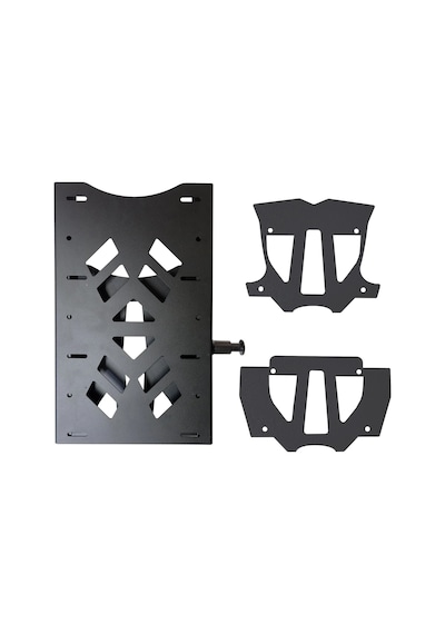 Gp Kompozit Yamaha Nmax 125 / 155 2021-2025 Uyumlu Pratik Tak-çıkar Kızaklı Arka Çanta Demiri Siyah Çok Renkli