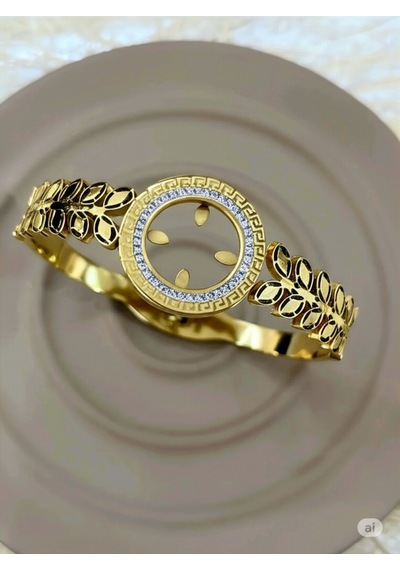 Çelik Gold Çeyreklik Bileklik Model 2 Çok Renkli