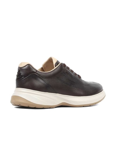 Erkek Kahverengi Kalın Tabanlı Sneaker