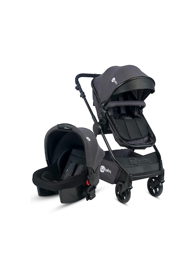 4 Baby AB-492 Comfort Black Travel Sistem Bebek Arabası