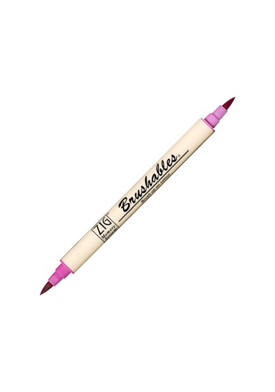 Zig Brushables Ms-7700 Pure Pink 025 Markör Kalem