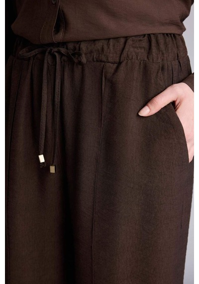 Defacto Straıght Fıt Düz Paça Pantolon D8354ax26spbn539 Kahve-bn539