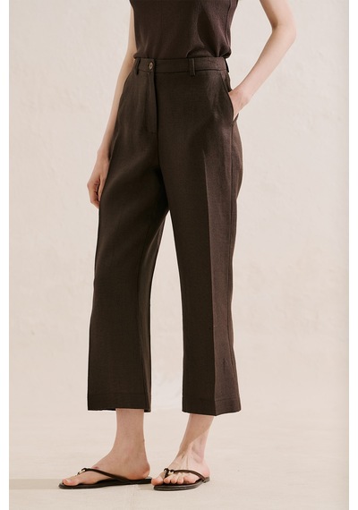 Manuka Keten Klasik Pantolon Acıkahve Ss26pnt00035-23.6552