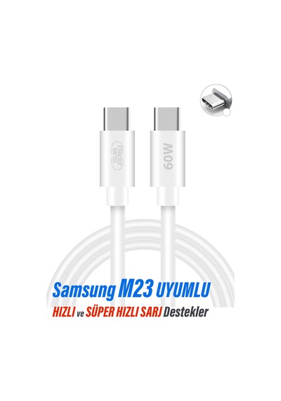 Samsung M23 Uyumlu 5g Şarj Kablosu 25w Hızlı Type-c Kablo