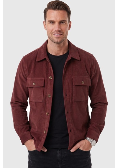 Deepsea Erkek Slim Fit Fitilli Kadife Bordo Ceket %100 Pamuk Düğmeli Cepli Astarsız 2701104 Deepsea Erkek Slim Fit Fitilli Kadife Bordo Ceket %100 Pamuk Düğmeli Cepli Astarsız 2701104