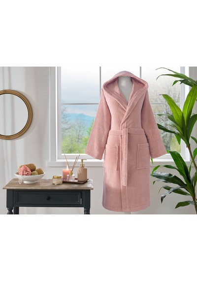 Özdilek Woven Kapüşonlu Bornoz Xl Tarçın