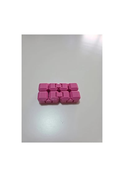 Oyuncak Küp - Sonsuz Dönüş Küpü - Sitres Hareketli Küpü Pembe