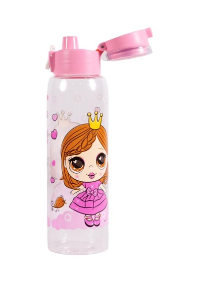 Herevin 161417-820 Askılı Desenli Opak Desenli Matara 500 Ml Pembe