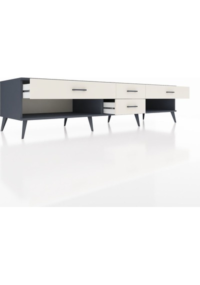 Kronos Tv Ünitesi 4 Çekmeceli 220x59x51 Antrasit-antrasit/aytaşı Antrasıt/aytası - Antrasıt Kronos Tv Ünitesi 4 Çekmeceli 220x59x51 Antrasit-antrasit/aytaşı Antrasıt/aytası - Antrasıt