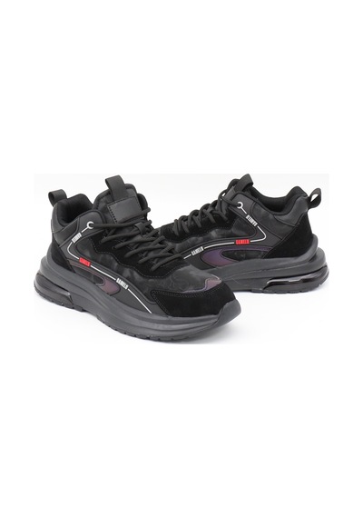 Gamelu Went Siyah Fashion Air Taban Erkek Sneakers