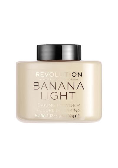 Revolution Loose Baking Powder Banana Light Sabitleyici Pudra