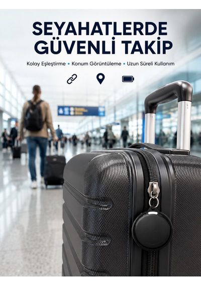 Akıllı Bluetooth Takip Cihazı Airtag Apple Ve Android Uyumlu - Lisinya