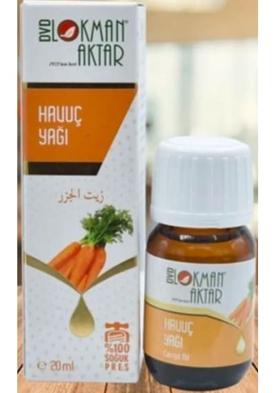 Lokman Aktar Havuç Yağı 20 ML