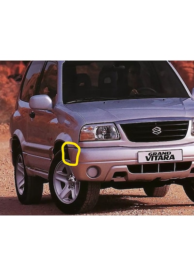 Suzuki Grand Vitara Ön Tampon Uç Plastiği Sağ Dodik 1998-2005