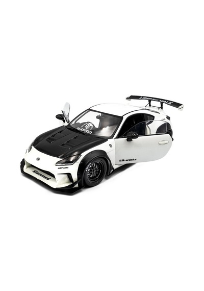 Solido S1813602 1/18 Toyota Gr86 Lbwk Body Kit Pearl White 2024