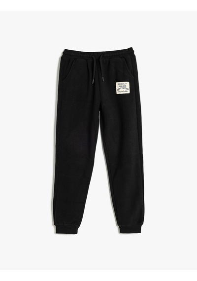 Koton Bağcıklı Cepli Basic Jogger Pantolon Siyah 5wkb40010tk Siyah