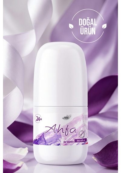 Doğal Ahfa Eau De Roll On For Women Kararma Önleyici 50 Ml