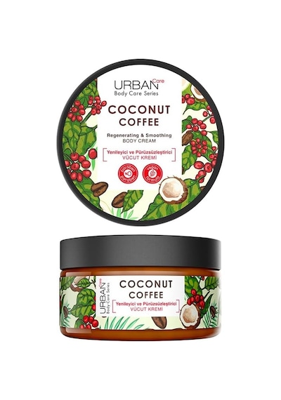 Coconut Coffee Yenileyici Ve Pürüzsüzleştirici Vücut Kremi 200 Ml- Vegan