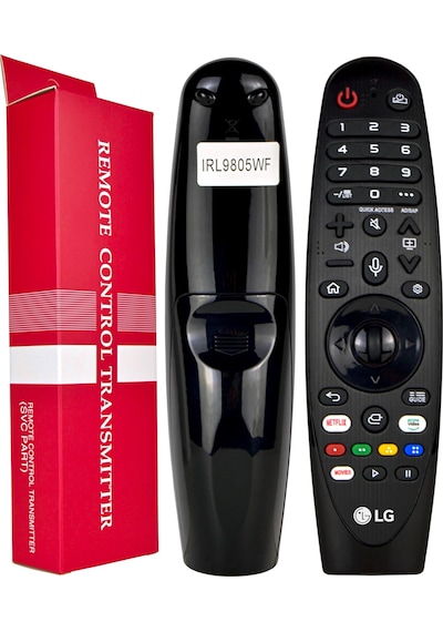 Ses Komut / Airmouse Özelliksiz Sihirli Kumanda Netflix / Prime Video Tuşlu Mr19 - Mr20 - Mr21