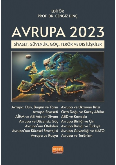 Avrupa 2023 - Siyaset, Güvenlik, Göç, Terör Ve Dış İlişkiler
