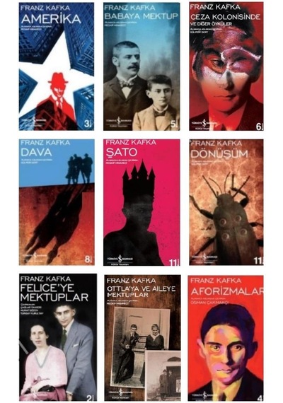 Franz Kafka Seti 9 Kitap Iş Bankasi Yayinlari