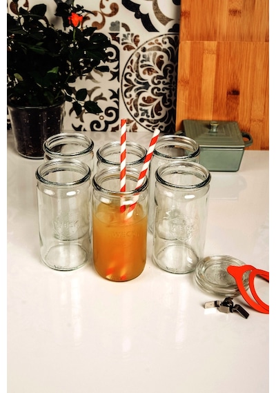 Weck 340 Ml Silindir Kavanoz Set 6 Adet 975