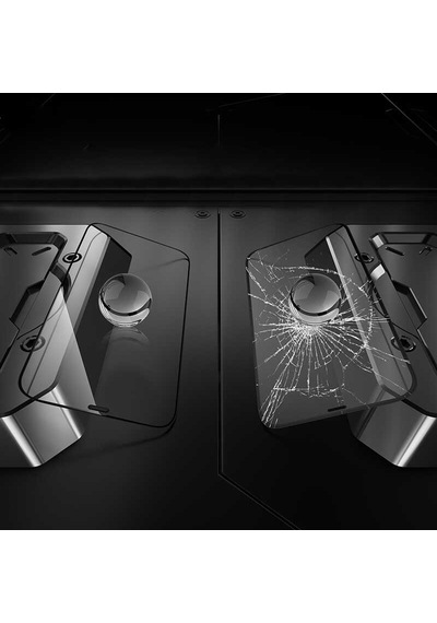 Benks Apple Uyumlu   iPhone 12 Pro Benks KingKong Corning Glass Temperli Cam Ekran Koruyucu ZORE-216470 Şeffaf