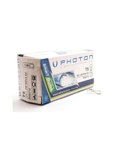 T5 12v 1.2w Minik Dipsiz Ampul 10 Adet Ph5712