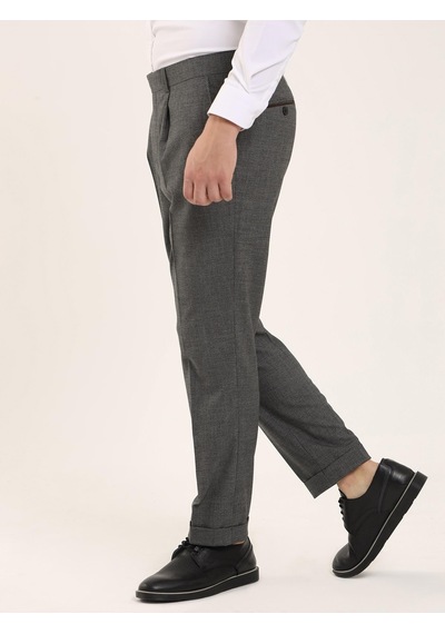 Dufy Gri Erkek Slim Fit Pantolon - 97669 Gri