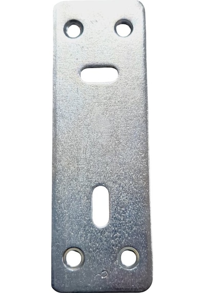 Metal Düz Gönye No: 8 Çinko Renkli Ölçüleri 2x30x90 25 Adet Krom