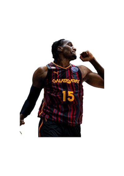 Galatasaray Puma 2024/2025 Alternatif Basketbol Forma 68932501 Siyah