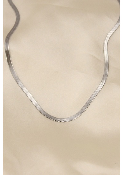 Mey İthalat 316l Çelik Silver Renk 45 Cm İtalyan Zincir Model Kadın Kolye - Özel Seri Meyeb6194e3d867e7db7cd97eb056 Gümüş