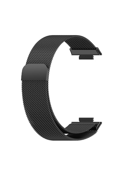 Forzacase Huawei Uyumlu Watch Fit 2 İçin Metal Mıknatıslı Kordon Kayış - Fc297 Siyah