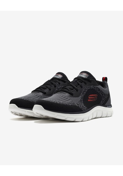 Skechers Track-glendor Erkek Siyah Spor Ayakkabı 232699tk Bkrd Siyah
