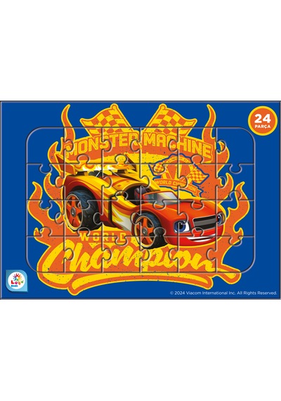 Blaze 24 Parça Frame Puzzle