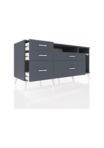 Kronos Konsol 2 Raflı 5 Çekmeceli 176x59x83 Antrasit-aytaşı/antrasit Aytaşı/antrasit Kronos Konsol 2 Raflı 5 Çekmeceli 176x59x83 Antrasit-aytaşı/antrasit Aytaşı/antrasit