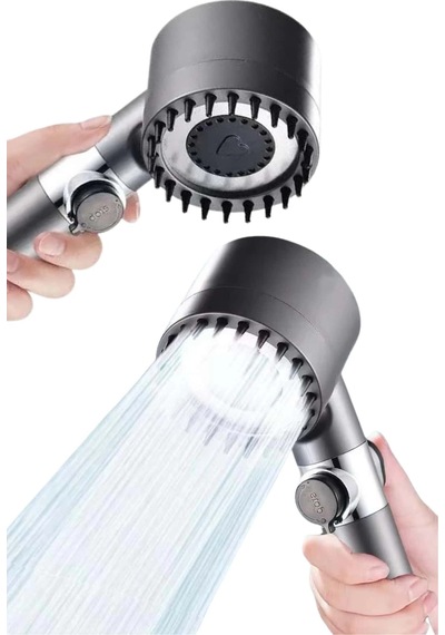 Znv Zenvia Mey İthalat Yeni Nesil Duş Başlığı Paslanmaz Çelik Masaj Etkili Ergonomik Tasarım Su Basınçlı Zn 446721
