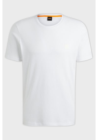 Boss Erkek T Shirt 50508584 100 Beyaz Beyaz