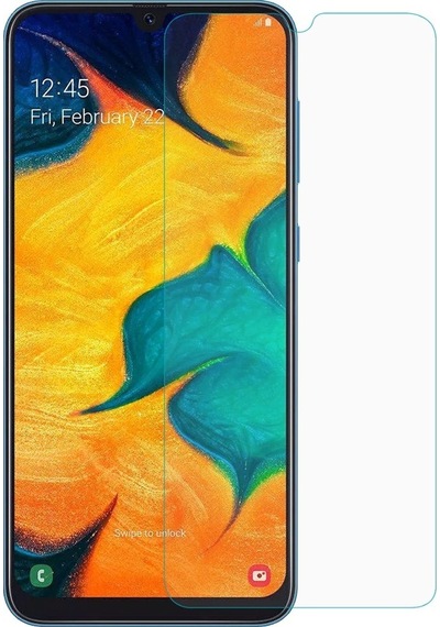 Samsung Uyumlu Galaxy A30 Nano Kırılmaz Cam Ekran Koruyucu Şeffaf