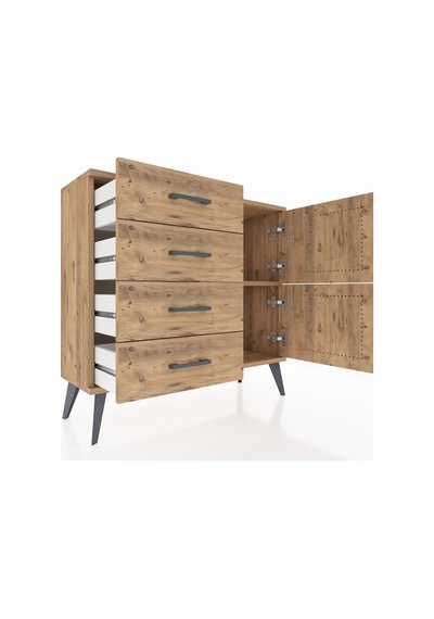 Arges Şifonyer Tek Raflı 4 Çekmeceli 2 Kapaklı 88x30x80 Çam-çam Çam Arges Şifonyer Tek Raflı 4 Çekmeceli 2 Kapaklı 88x30x80 Çam-çam Çam